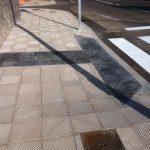 Adecuación peatonal pavimento táctil Urb. La Viñita. Guajara - La Laguna
